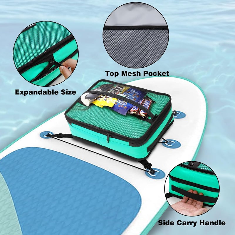 WITSTEP Paddle Board Cooler Bag, Waterproof Surf Sup Deck Cooler Bag Insulated Leakproof 10 Cans, Sup Paddle Board Accessories Bag for Stand Up Paddleboard and Kayak - Image 4